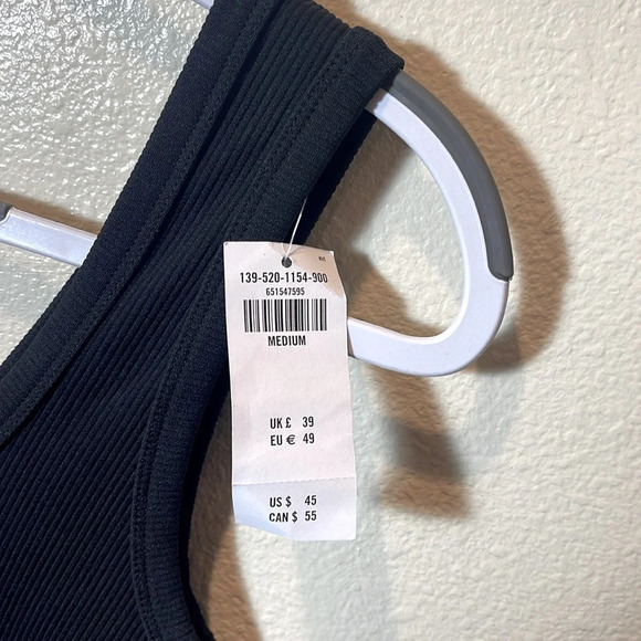 Abercrombie & Fitch black tank top Bodysuit size Medium - Picture 3 of 7